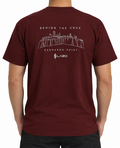 Behind the Crux — Kangaroo Point Tee