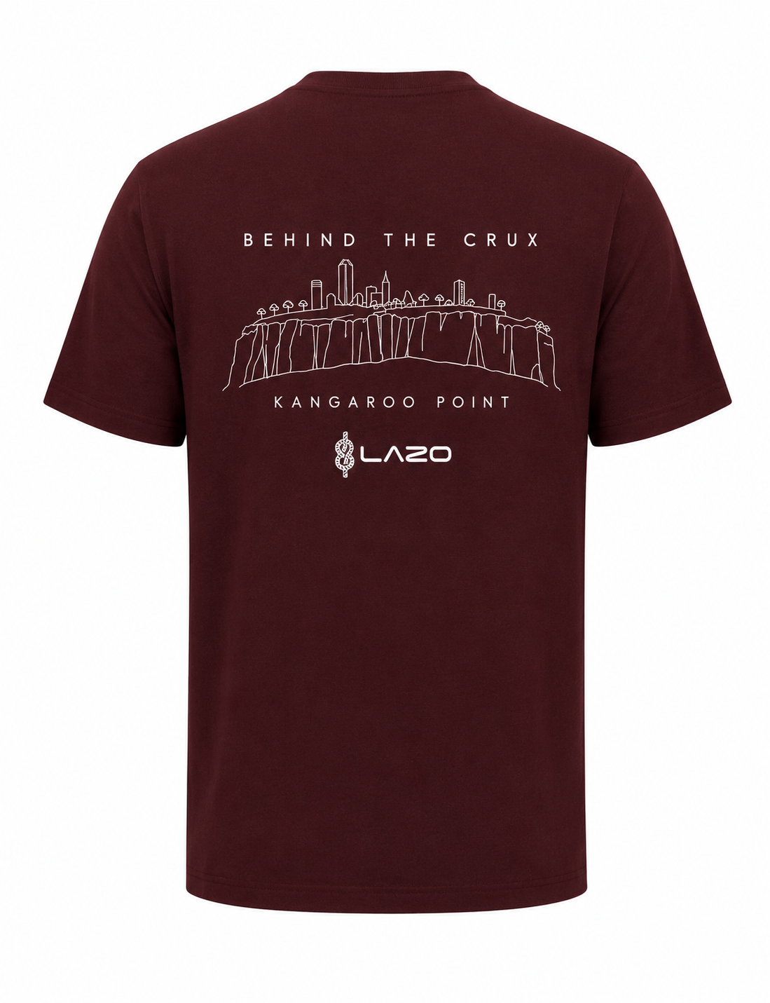 Behind the Crux — Kangaroo Point Tee